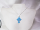 Small Cross - Siréna-Silver Chain - 1